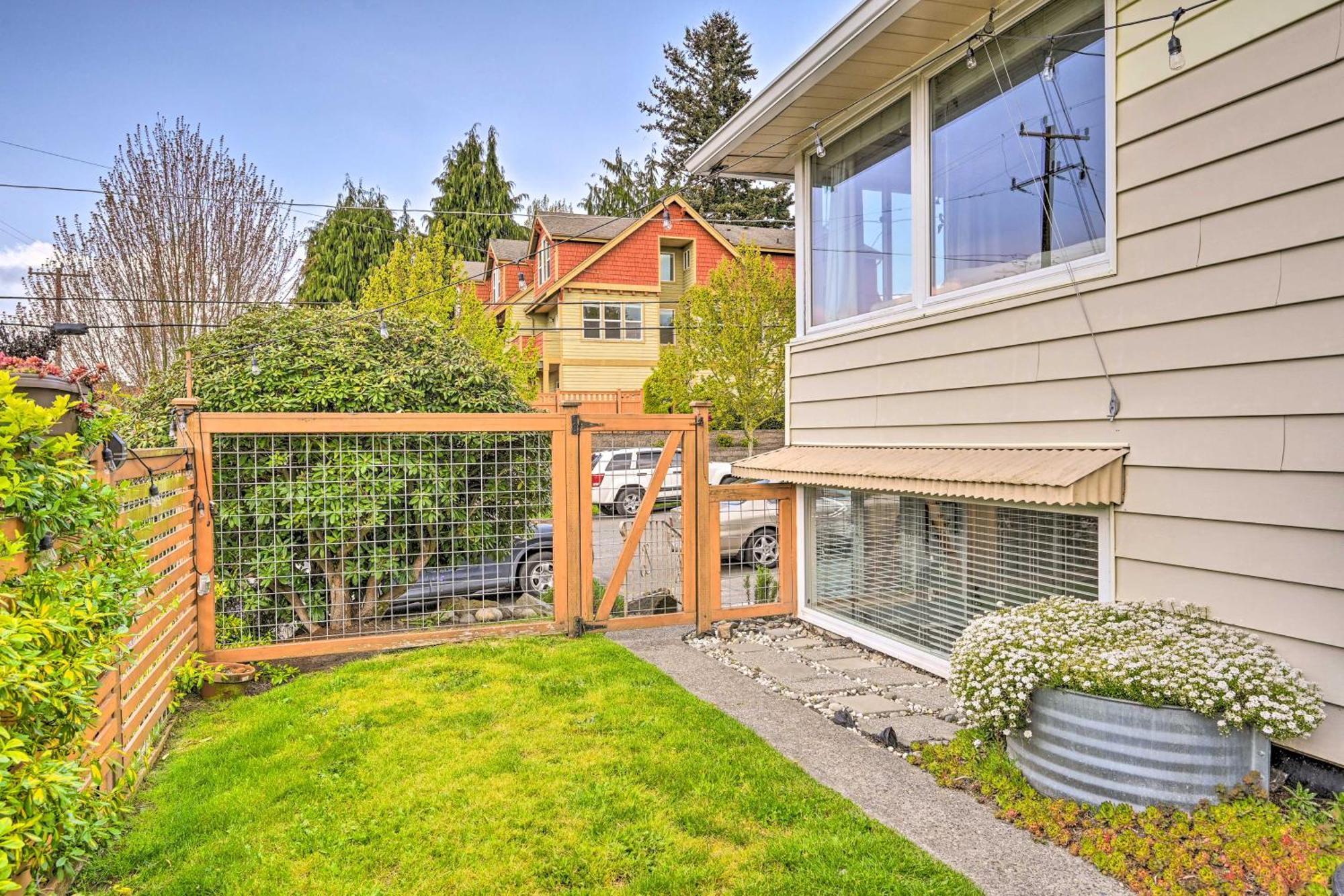 Seattle Garden Apt Walk To Water And Amenities! Exteriör bild
