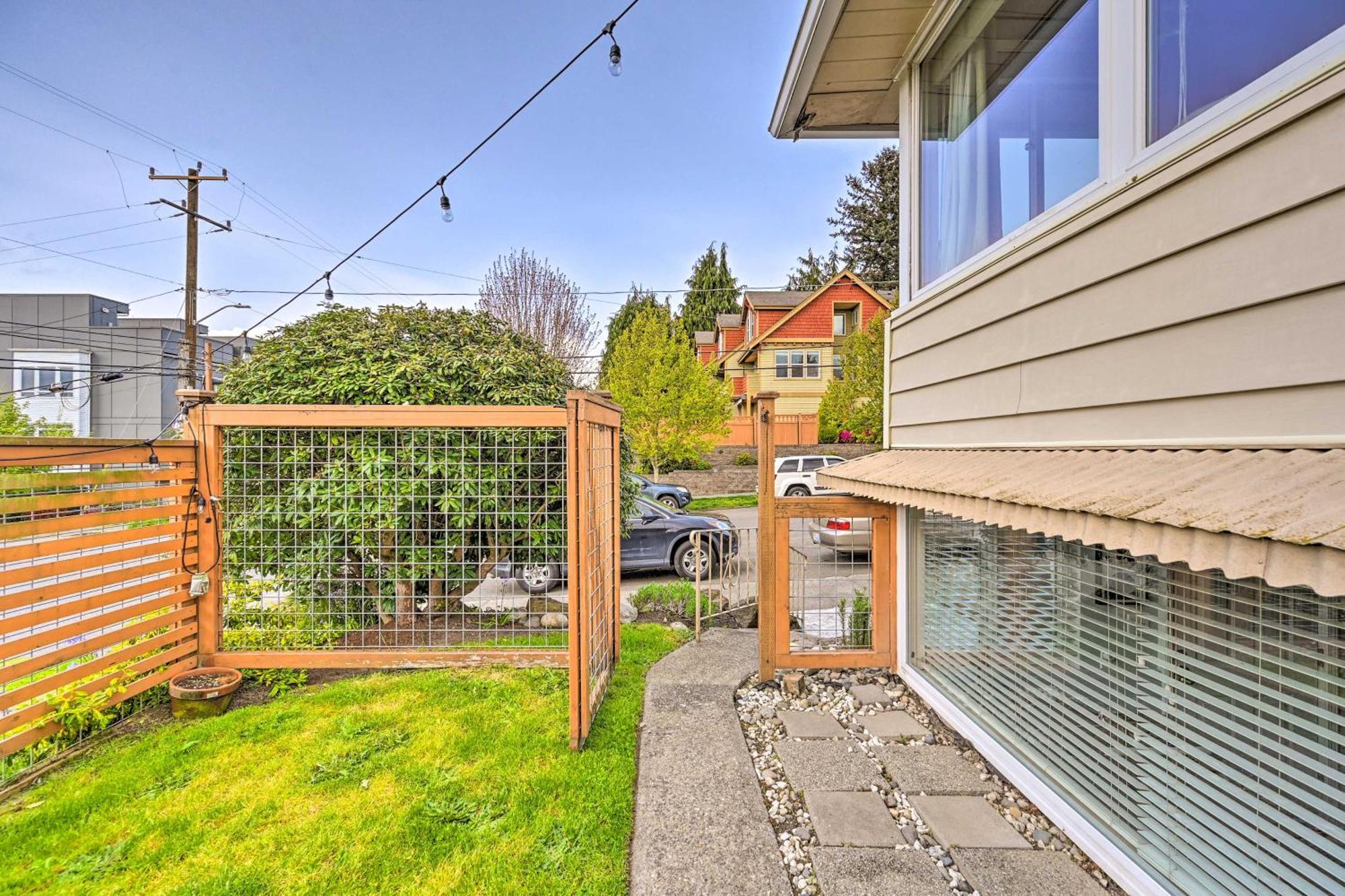 Seattle Garden Apt Walk To Water And Amenities! Exteriör bild